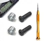 2PCS Ps5 SSD Screw And Ring Replacement And 1PC Cross Screwdriver For Ps5 Console SSD / Playstation 5 Games Console Solid State Drive, Repair Spare Parts Accessories Kit