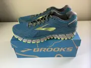 NEW Brooks Adrenaline ASR 13 Men’s Running Shoes - Blue/Yellow - Sz 10