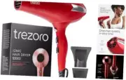 Professional Ionic Hair Dryer for Salon - 2200W Powerful Blow Dryer - Ruby Red