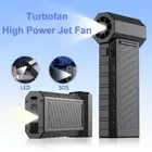 with Flashlight High Power Jet Fan Compressed Air Duster Cleaner