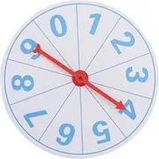 QUMIIRITY 1set Prize Wheel Learning Toys for Boys and Girls Multiplication Game Wheel for Classroom Parties and Fundraisers Fun Educational Activity Prize Options