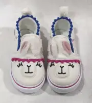Vans Toddler Girl's Asher V Alpaca Multicolor Skate Shoes - Size 7 NWB