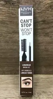 NYX PROFESSIONAL MAKEUP Can't Stop Won't Stop Longwear Eyebrow Kit ESPRESSO