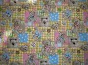 BOYDS BEARS NURSERY PRINT VALANCE TOO CUTE LOW SHIP!!