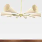 chandeliers ceiling fixtures 6/ Arm Mid century modern Chandelier of Home Decor