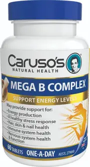 Carusos Mega B Complex | 60 tablets