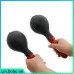 PROFESSIONAL PAIR OF MARACAS SHAKERS RATTLES SAND HAMMER PER