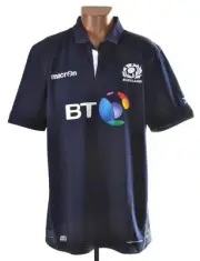 SCOTLAND NATIONAL TEAM RUGBY UNION SHIRT MACRON 3XL
