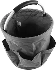 BRIGHTFUFU Outdoor Picnic Basket Gardening Tool Bag Garden Organizer Storage Carrier Gardener Bag Tote Bag for Garden Repairing Tool Handle Bag Garden Tool Kit Holder Gardener Pouch Aluminum