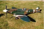 Supermarine Spitfire Mk.XIV& XIX 69" Scale RC MODEL PLANE PLAN-Brian Taylor