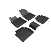 3D MAXpider for TOYOTA AVALON GASOLINE 2019-2022 KAGU BLACK R1 R2 Floor Mat- 5P (for: Toyota)