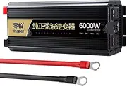 Car Inverter 3000W Car Solar Power Inverter 12V 24V to AC 220V 230V 240V Pure Sine Wave Inverter USB Converter Voltage Transformer USB Sine Wave for Truck,Boat,Van /4299 (Color : 6000W, Size : 12V)