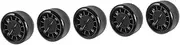 5pcs Car Clock Dashboard Clock for Nightstand Time Clock Dashcams for Cars Metal Clock Car Interior Clock Tiny Clock Desk Clock Mini Auto Mini Clock Auto Clock Zinc Alloy