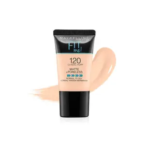 【紅綠蘋果】【MAYBELLINE 媚比琳】FIT ME反孔特霧粉底液120 5ml