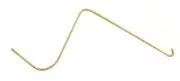 40 of Tonutti LH Wheel Rake Tine 5.25" x 13" x 17.25" Curved End w/ 0.250 Wire