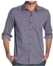 NWT Robert Graham Robertson Blue Tailored Fit Sz XS $168