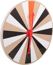 BESPORTBLE DIY Fortune Rotating Game Wheel Lightweight Spinning Prize Wheel for Party Props Raffle Games and Home Entertainment for Events and Exhibitions