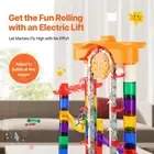 Marble Run Set 153PCS Motorized Elevator Educational Gift