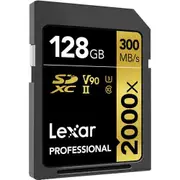 Lexar Professional 2000X SDHC/SDXC UHS-II SD Card -128GB