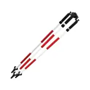 Surveying Prism Pole Tripod Aluminum Survey Tools For Total Station GPS GNSS RTK