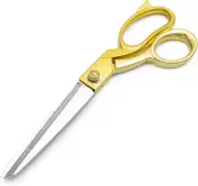 Professional Stainless Steel Heavy Duty Tailor Scissors (11 Inch, Gold Hadle)