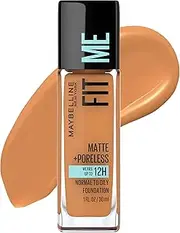 Maybelline New York Fit Me Matte and Poreless Mattifying Liquid Foundation - Warm Sun 334