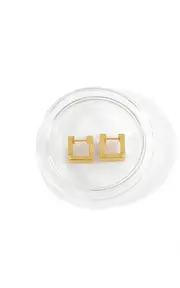 [IVI] Aurelia Gold-Plated Sterling Silver Hoop Earrings