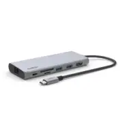 Belkin 7-in-1 USB C Hub 4K USB Adapter HDMI PD 100W SD Reader Mac USB Windows