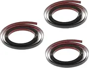 Gatuida Pcs Patch Seal Tape Black Self-Adhesive Caulk Strip Tape Wall Seam Sealing Kitchen Bathroom Repair