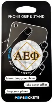 PopSocket -- "Alpha Epsilon Phi" - Phone Grip & Stand