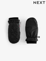 Black Bow Ski Mittens (3mths-6yrs) (B80348) | $18 - $20
