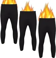 [FIANA FASHIONS] Men's Thermal Trousers Long Johns Warm Bottom Ultra Soft Brushed Inside Warm Underwear for Winter and Coolest Weathers