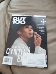 OUT 100 Icon Cynthia Erivo 30th ANVER. & THE ADVOCATE Trans Youth Nov/Dec 2024
