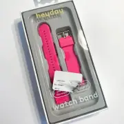 New Heyday for Fitbit Charge 3 Silicone Watch Strap Band Pink One Size Fits Most