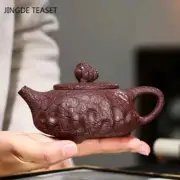 Yixing Stone scoop tea pots Purple Clay Teapot Handmade beauty kettle Teaware