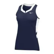 New Nike active Lacrosse Training Jersey Singlet Navy 881259-420 NWT Sz Medium