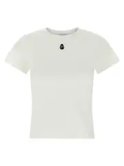 [Mcqueen] Mcqueen-Skull T Shirt Bianco-Donna 42IT White