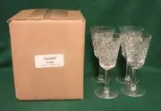 Waterford ALANA Sherry Wine Glasses SETS OF FOUR More Items Here MINT IN BOX