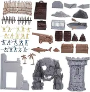 Generic 1 Set Pirate Soldier Suits for Boys for Boys Helicopter Boys Suits Mini Pirate Pretend Miniature Kit Pretend Plastic