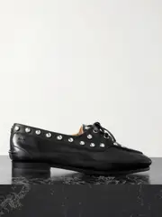 [BALLY] BALLY - Pathy Studded Leather Loafers - Black - IT40.5 IT 40.5 Black