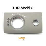 Interior Car Dashboard Head Light Headlamp Switch Cover Panel Replacement For Mercedes Benz ML GL W164 X164 2005-2011 1645450304 LHD Gray Model C