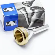 Stork T2 Heavy Weight Small Shank 24K Gold Rim & Cup Trombone Mouthpiece