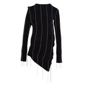[sacai] Chalk Stripe Knit Pullover
