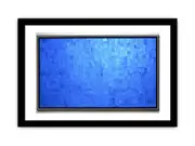 Blue Squares Painting on Canvas