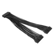 Dual PSU Supply 24-Pin ATX Motherboard Splitter Cable,24Pin(20+4) for ATX6073