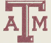Texas A&M TAM Aggies Machine Embroidery Team Logos - CD/USB - 11 Formats