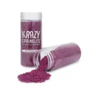 Purple Mini Beads Sprinkles | Krazy Sprinkles by Bakell®