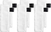 Steam Mop Replacement Pads Compatible for Karcher SC Steam Cleaner Microfiber Mop Cloth Steam Pocket Mop Pads Set for SC Floor Nozzle SC2 SC3 SC4 SC5(6 Mop Cloth)