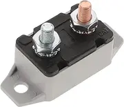 JECOMPRIS Manual Reset Circuit Breaker 5-50a 12-24v Automotive Circuit Protector Replace Car Breaker