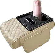 Car Armrest Storage, Car Console Organizer, PU Leather Armrest Cover, Center Console Organizer, Car Interior Storage, Auto Armrest Organizer, Car Armrest Box, Center Console Cover, Car Organizer